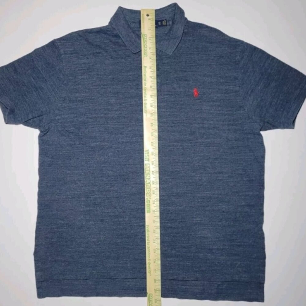 Polo Ralph Lauren Mens Dark Gray Short Sleeve Polo Size XL - Picture 5 of 8